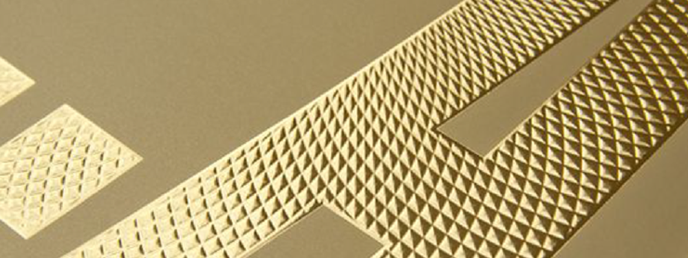 Foil With Embossing